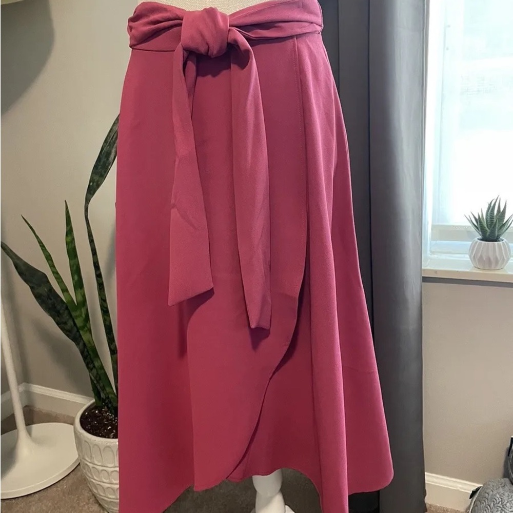 Pink wrap skirt! Size 6